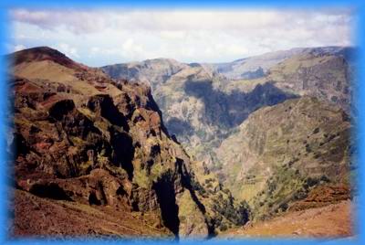 Blick vom Pico do Arieiro
