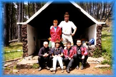 Picknick am Fuße des Chao dos Balcoes