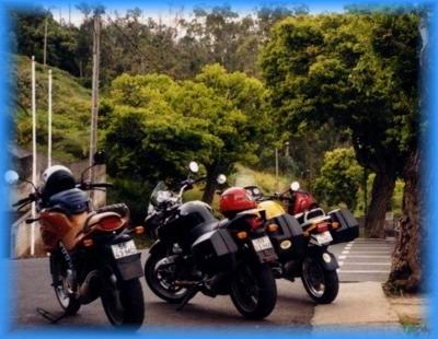 Team Madeira 2003 bei Cabo Girao