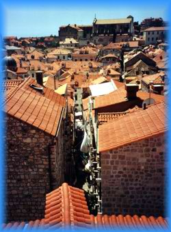 Blick von der Stadtmauer