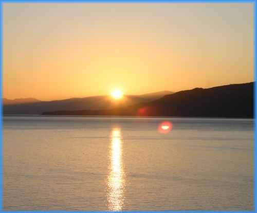 sizilianischer Sonnenuntergang