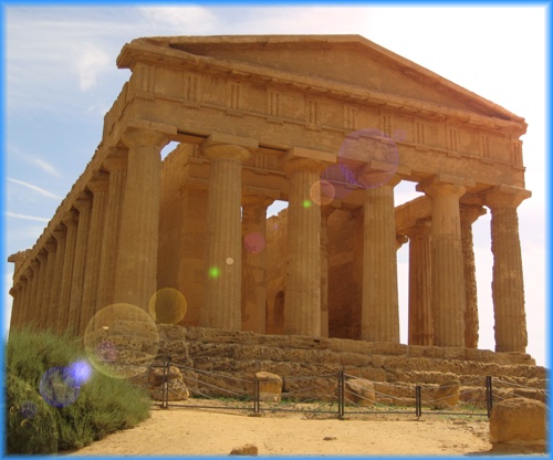 Concordia Tempel in Agrigento