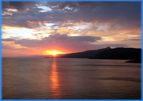 Sonnenaufgang in Cefalù