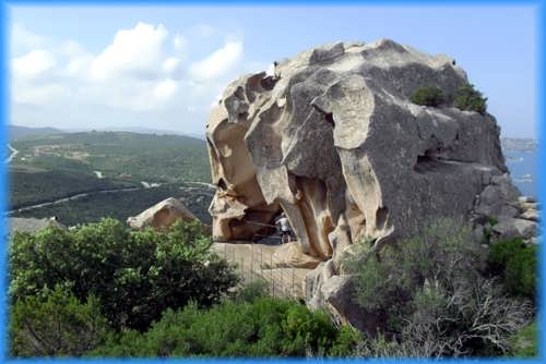 Blick auf Capo d'Orso