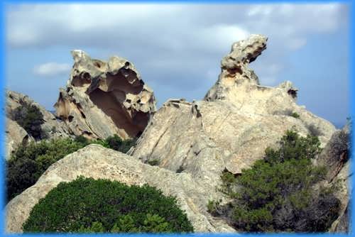 Blick auf Capo d'Orso