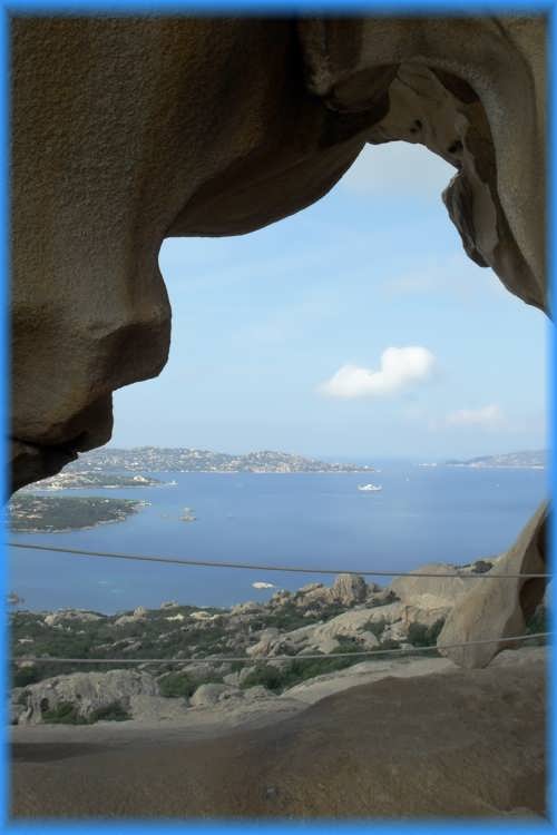 Blick auf Capo d'Orso