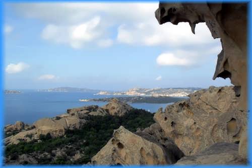 Blick auf Capo d'Orso