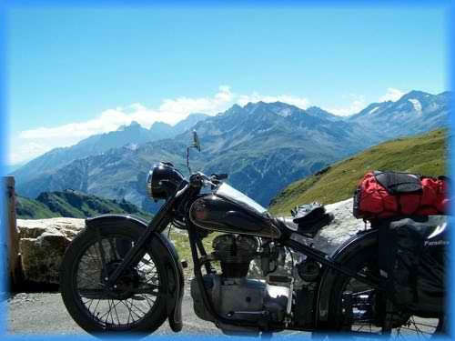 AWO 425 Touren auf dem Gross Glockner